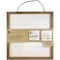 Hampton Art™ White Rustic 16" x 16" Framed Shiplap